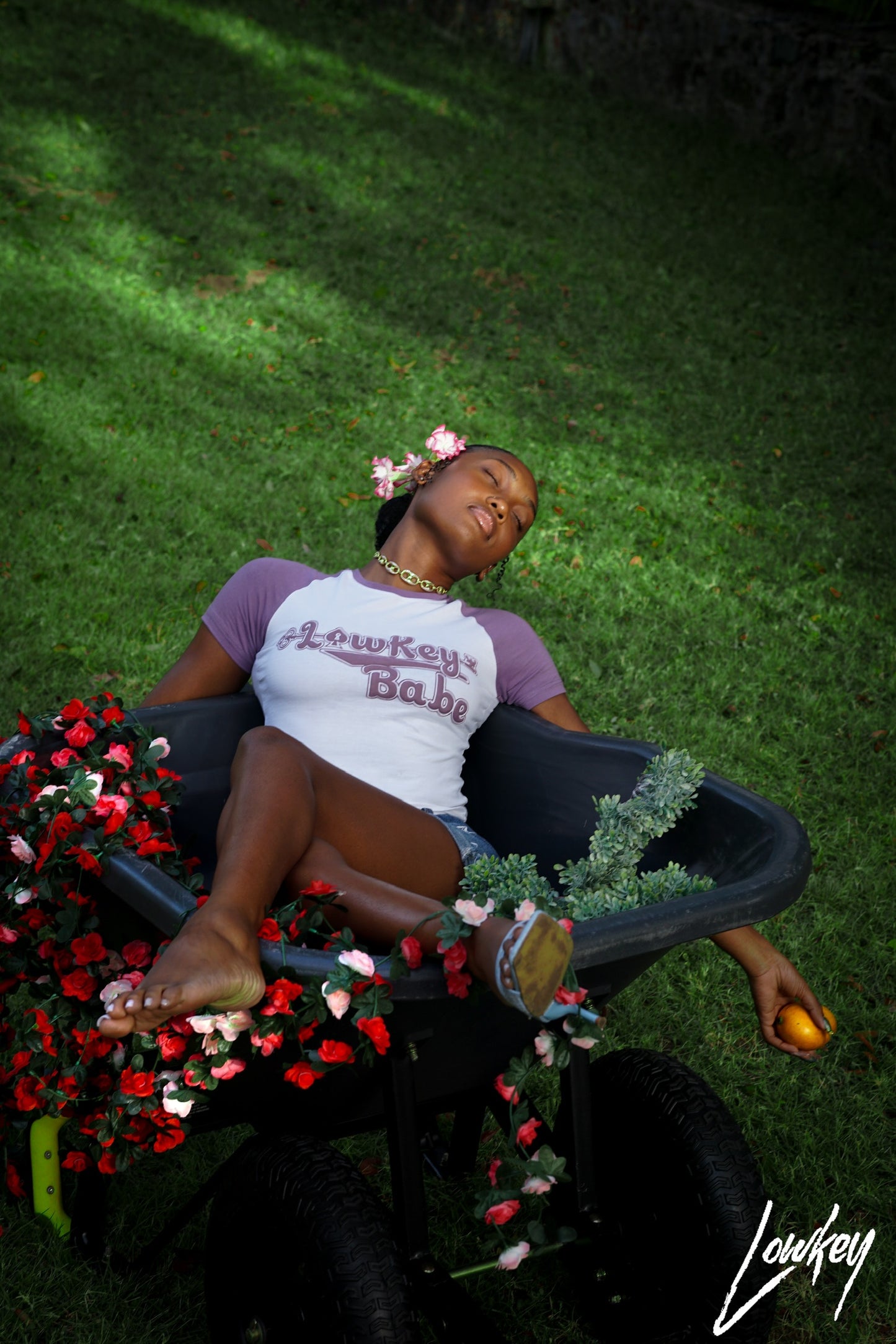 LowKey Baby Tee Crop Top