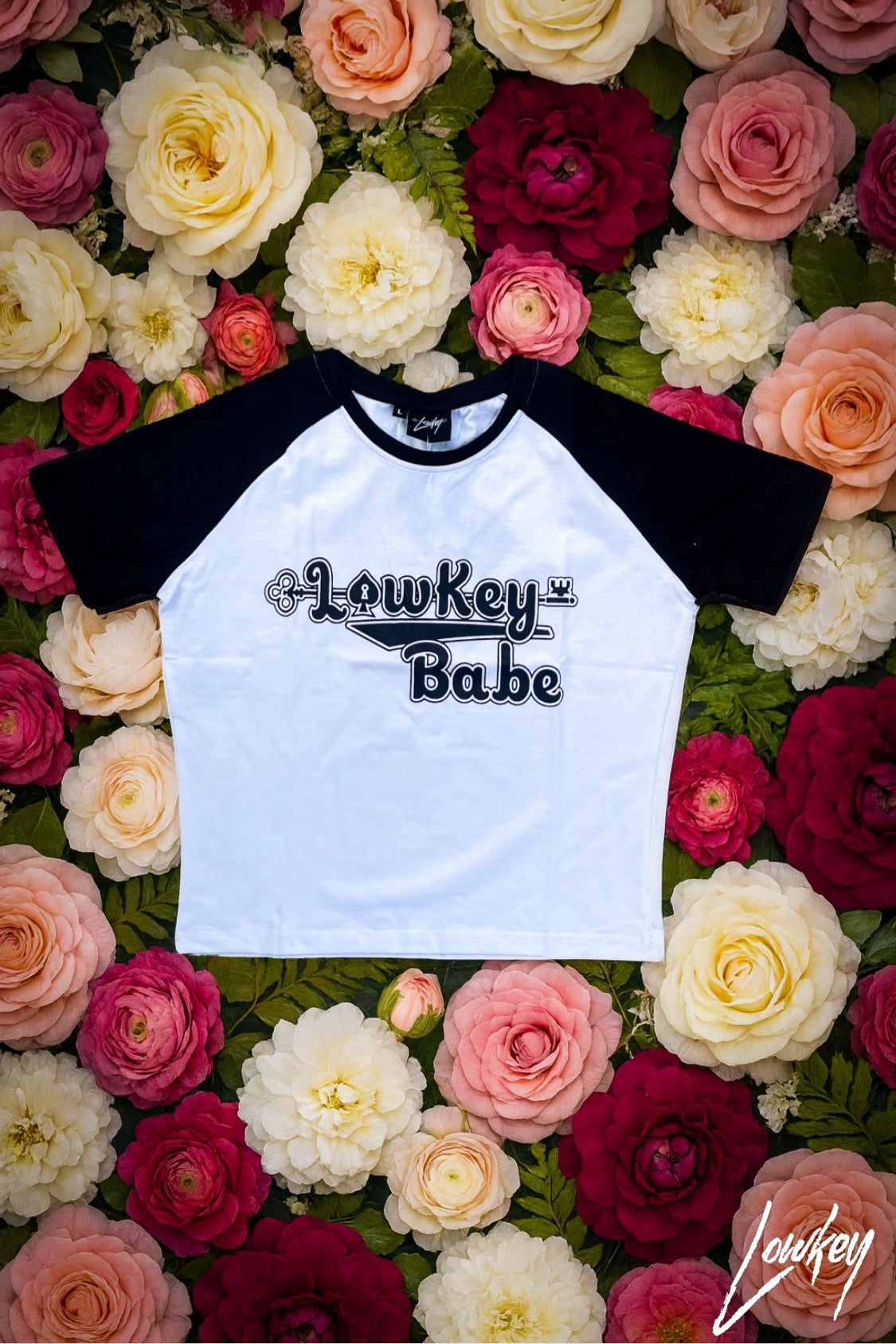 LowKey Baby Tee Crop Top