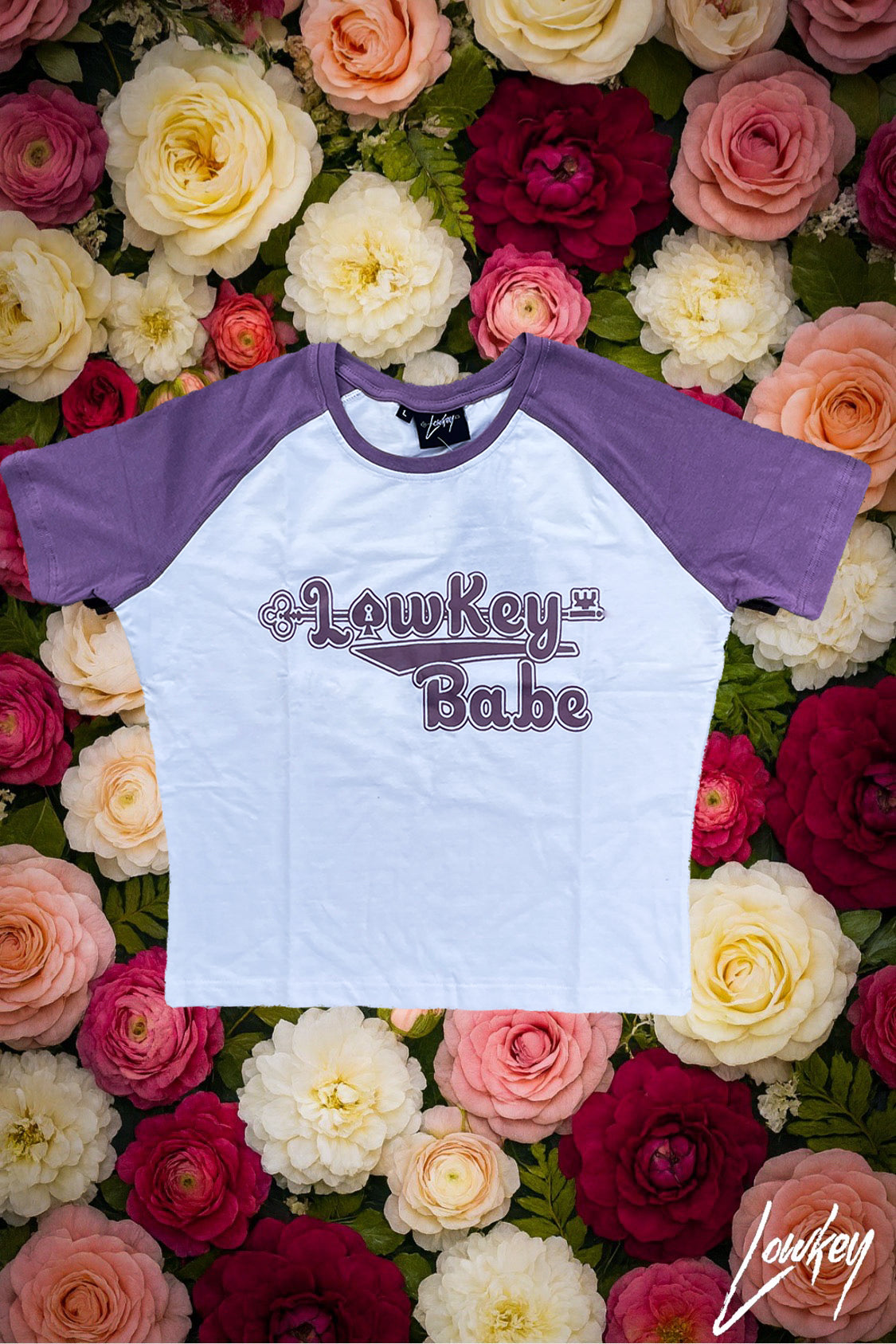 LowKey Baby Tee Crop Top