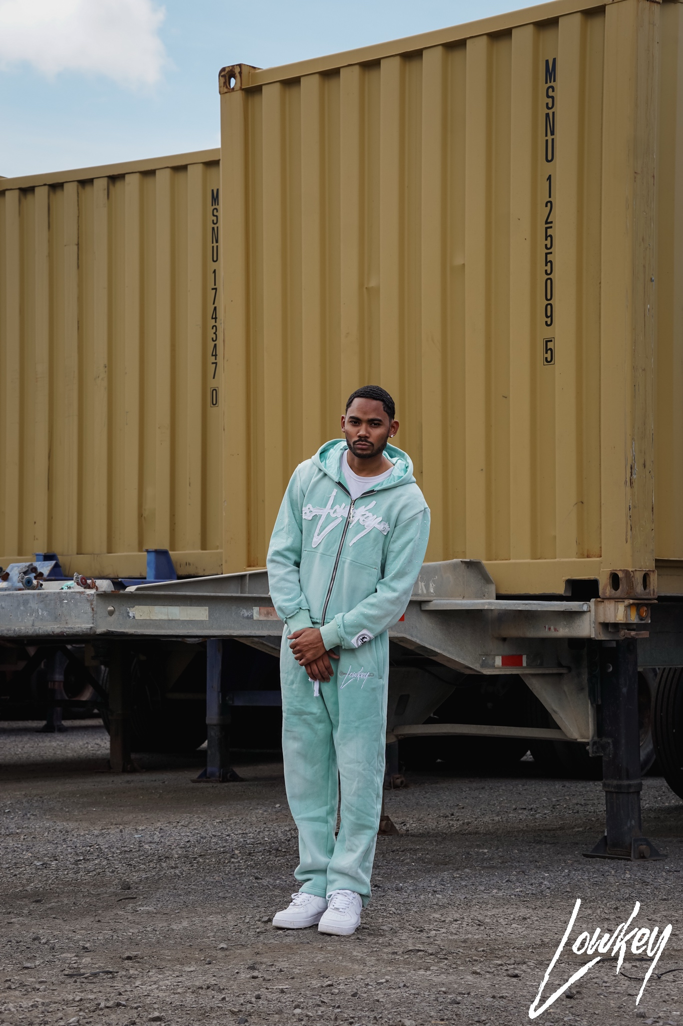 Satin Zipper Hoodie Set — Full Fit