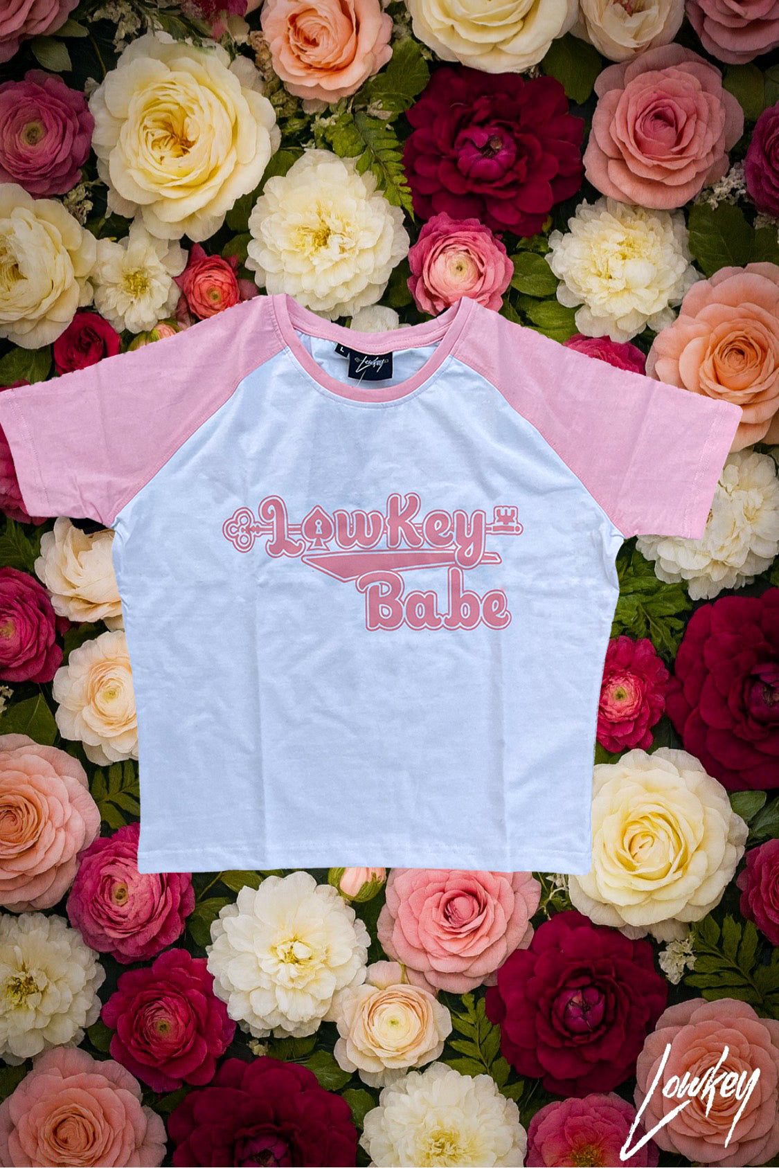LowKey Baby Tee Crop Top