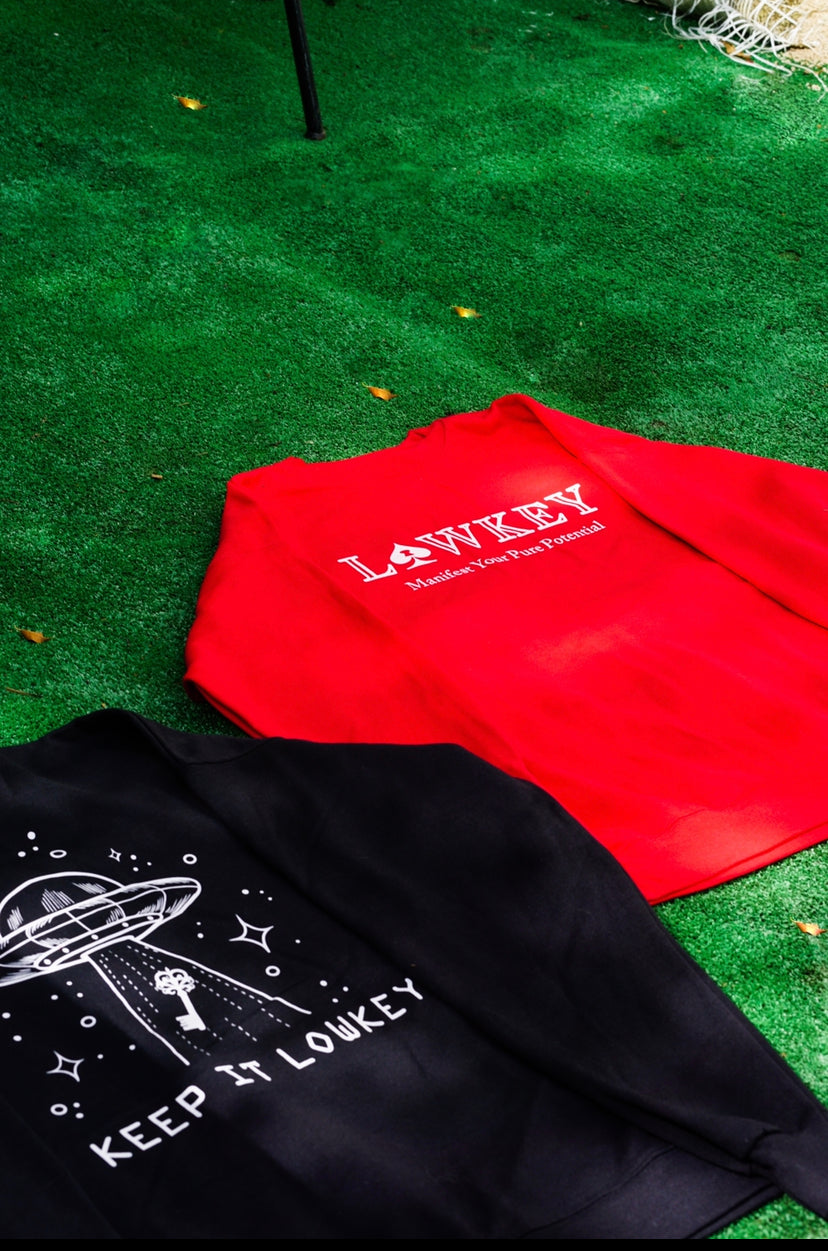 Lowkey Crew Neck Sweatshirts