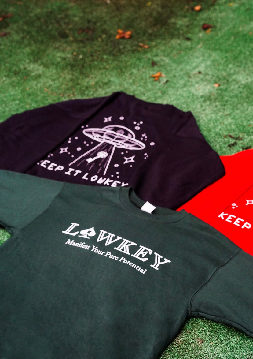 Lowkey Crew Neck Sweatshirts